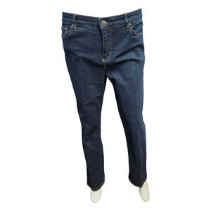 CHAPS Daniella Curvy Dark Blue Jeans Size 16